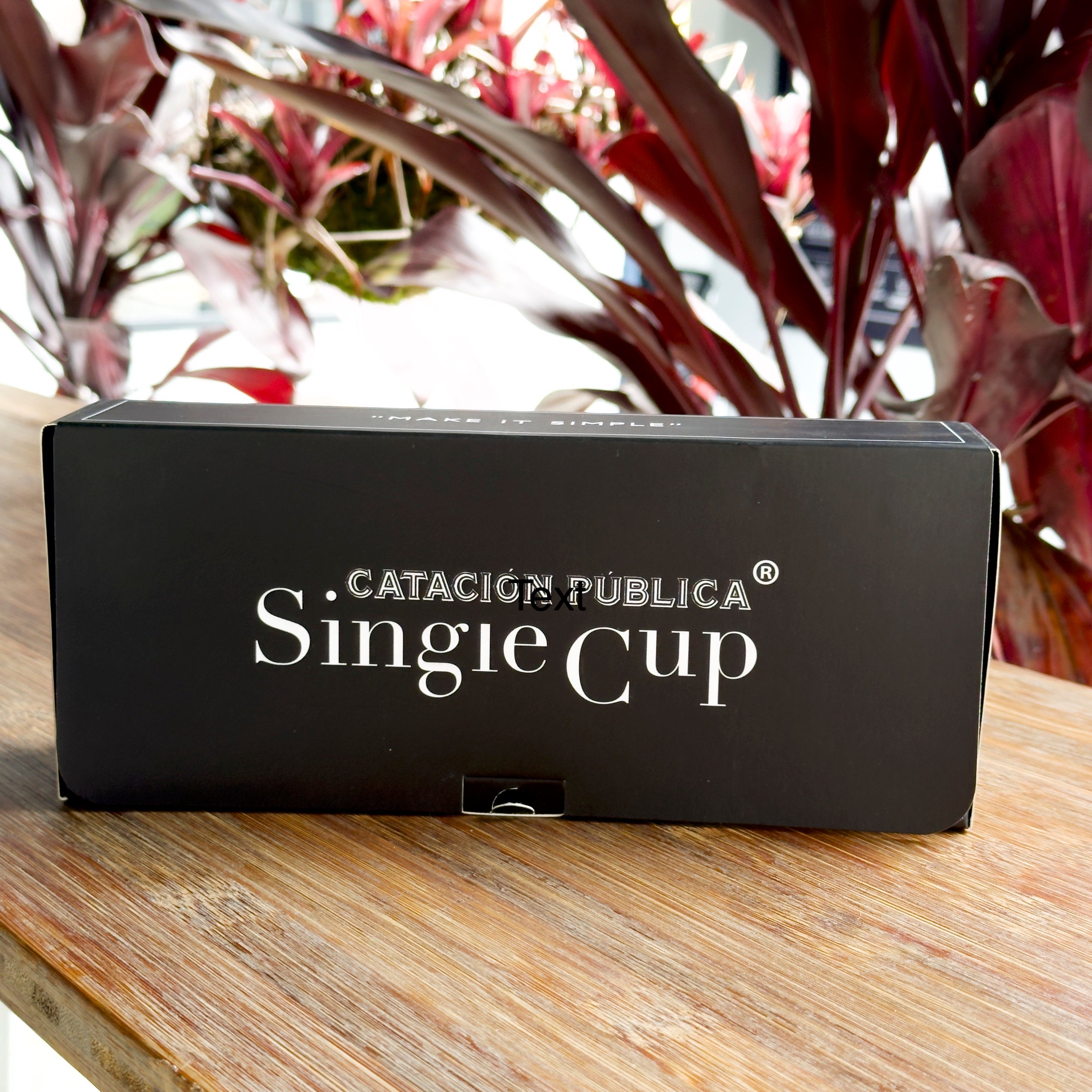 Single Cup - Presentaciones